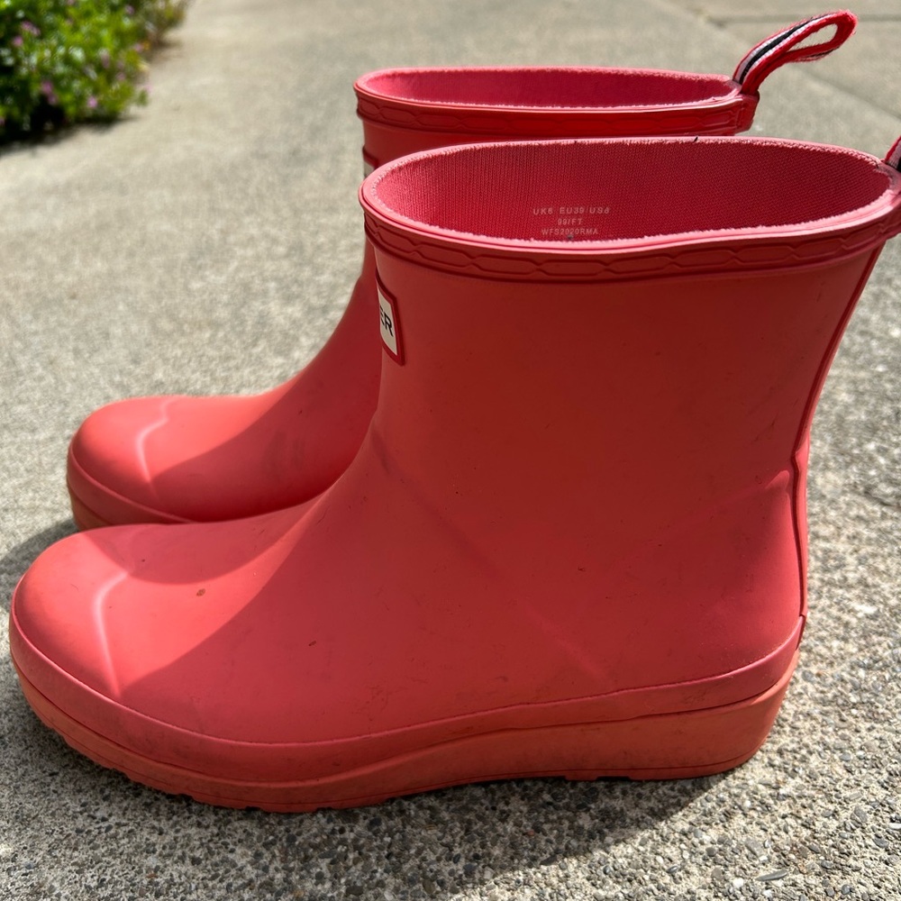 Hunter rain boots